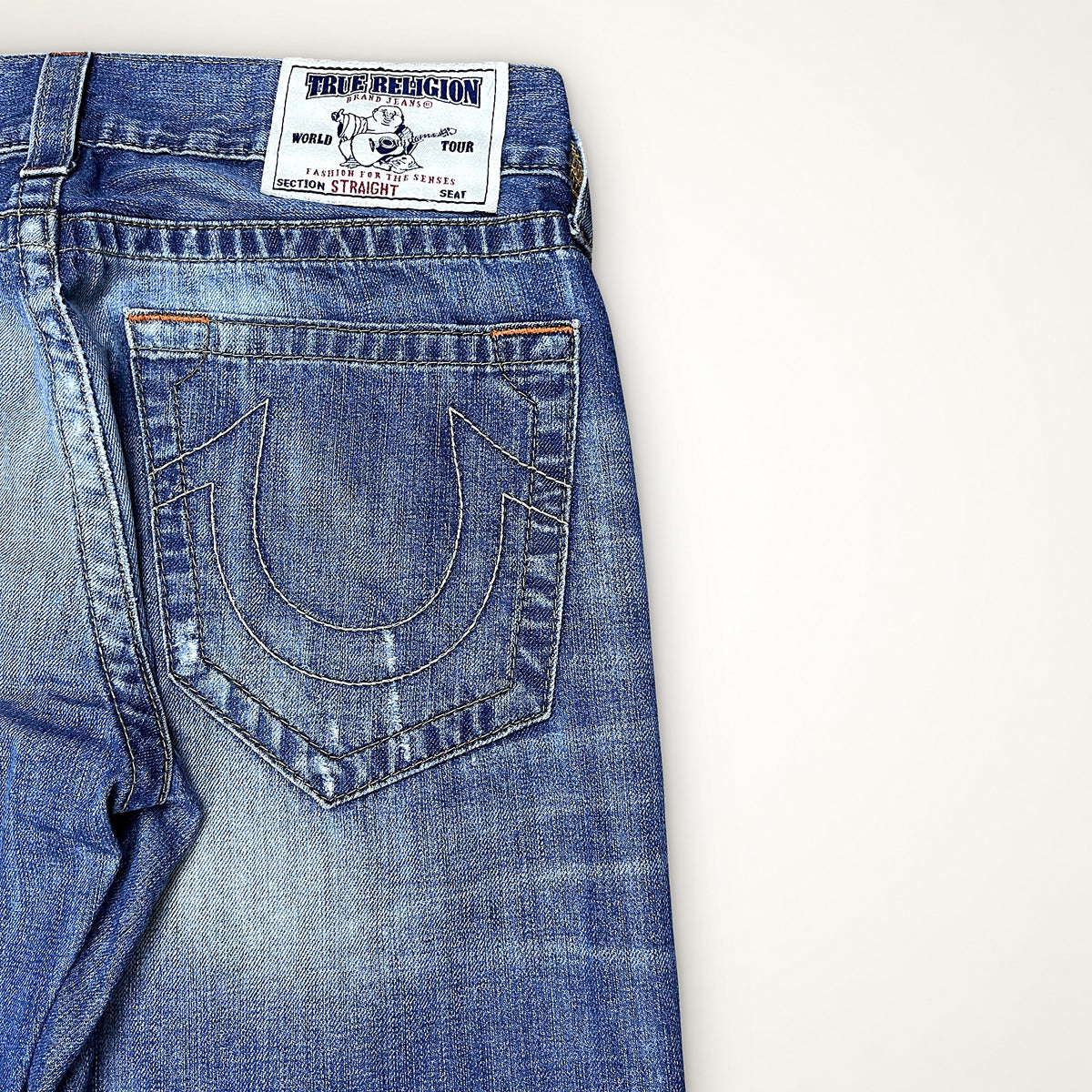 TRUE RELIGION RICKY STRAIGHT – MEDIUM WASH