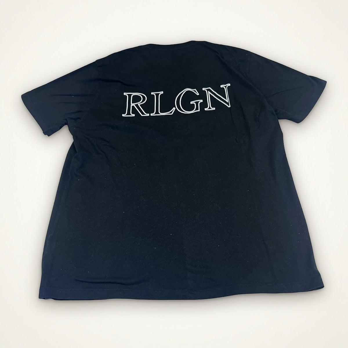 True Religion “TRUE / RLGN” tričko (black)
