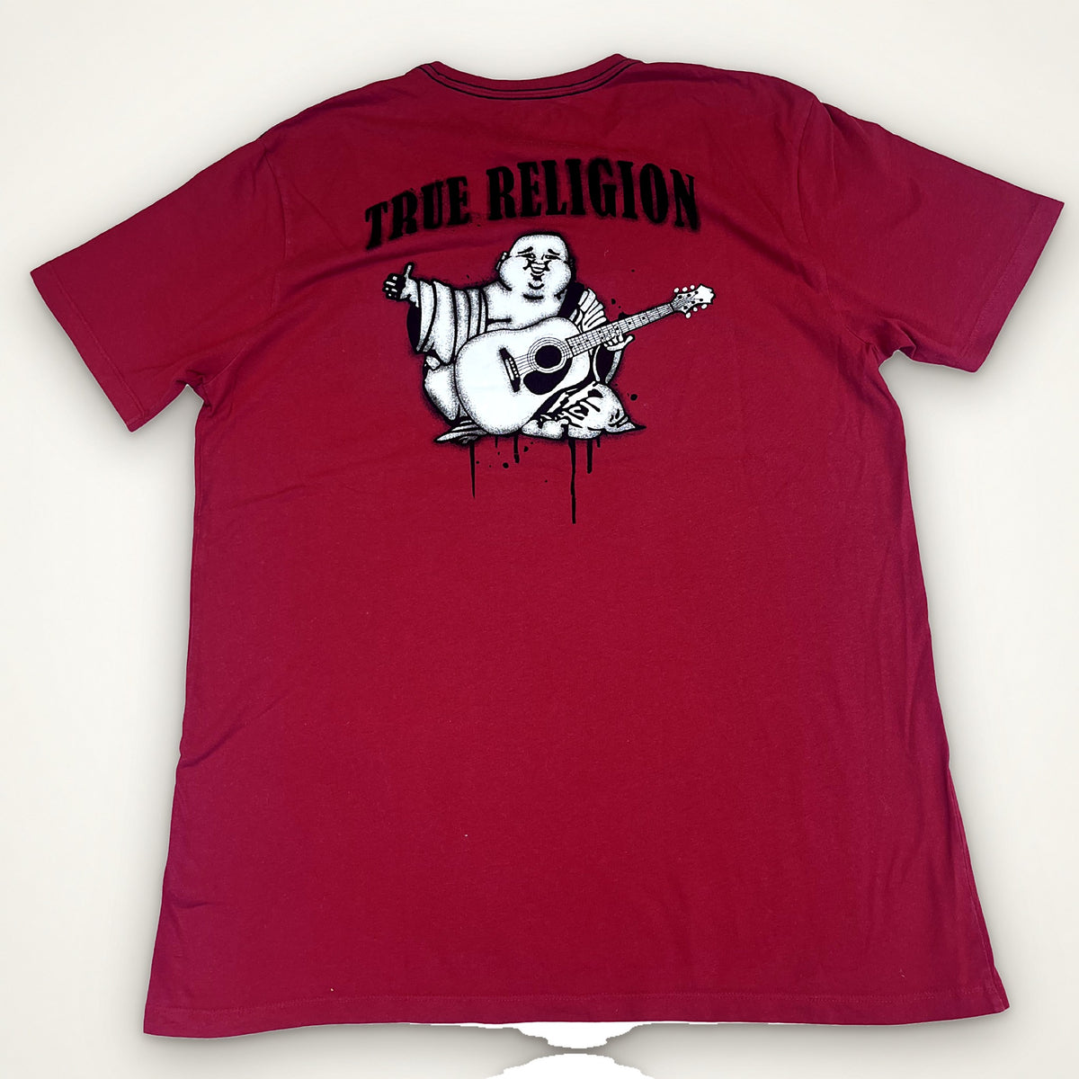 True Religion “World Tour” tričko (red)