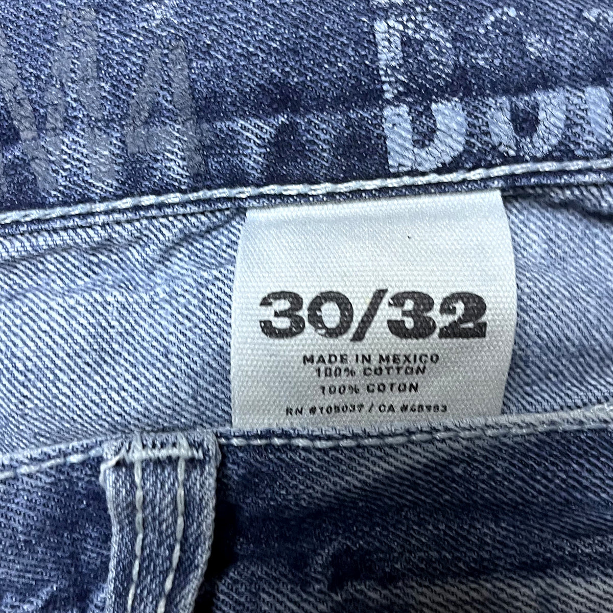 Y2K jeans- Washed straight fit